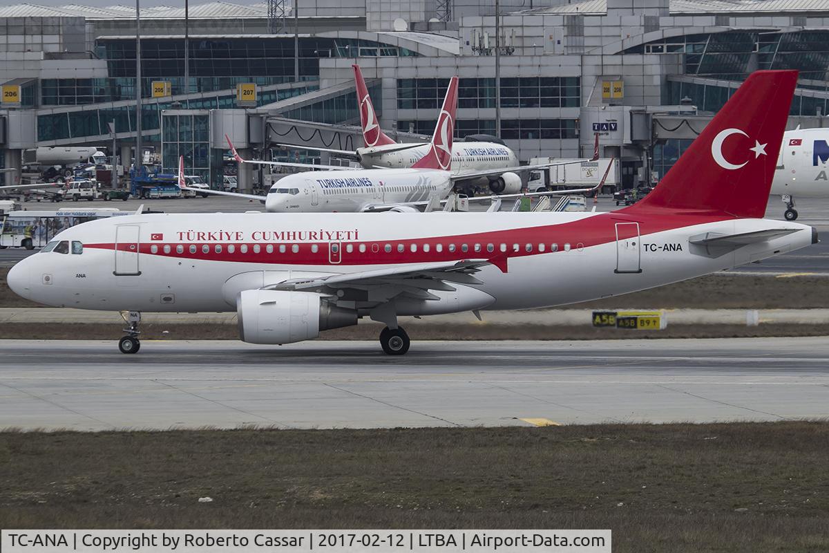 TC-ANA, 2000 Airbus ACJ319 (A319-115/CJ) C/N 1002, Ataturk