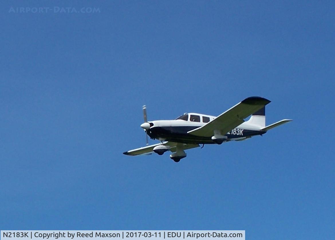 N2183K, 1978 Piper PA-32-300 Cherokee Six Cherokee Six C/N 32-7940022, On final EDU
