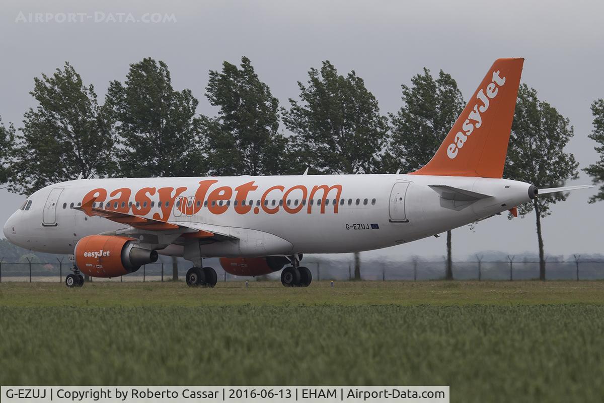 G-EZUJ, 2011 Airbus A320-214 C/N 4740, Schiphol
