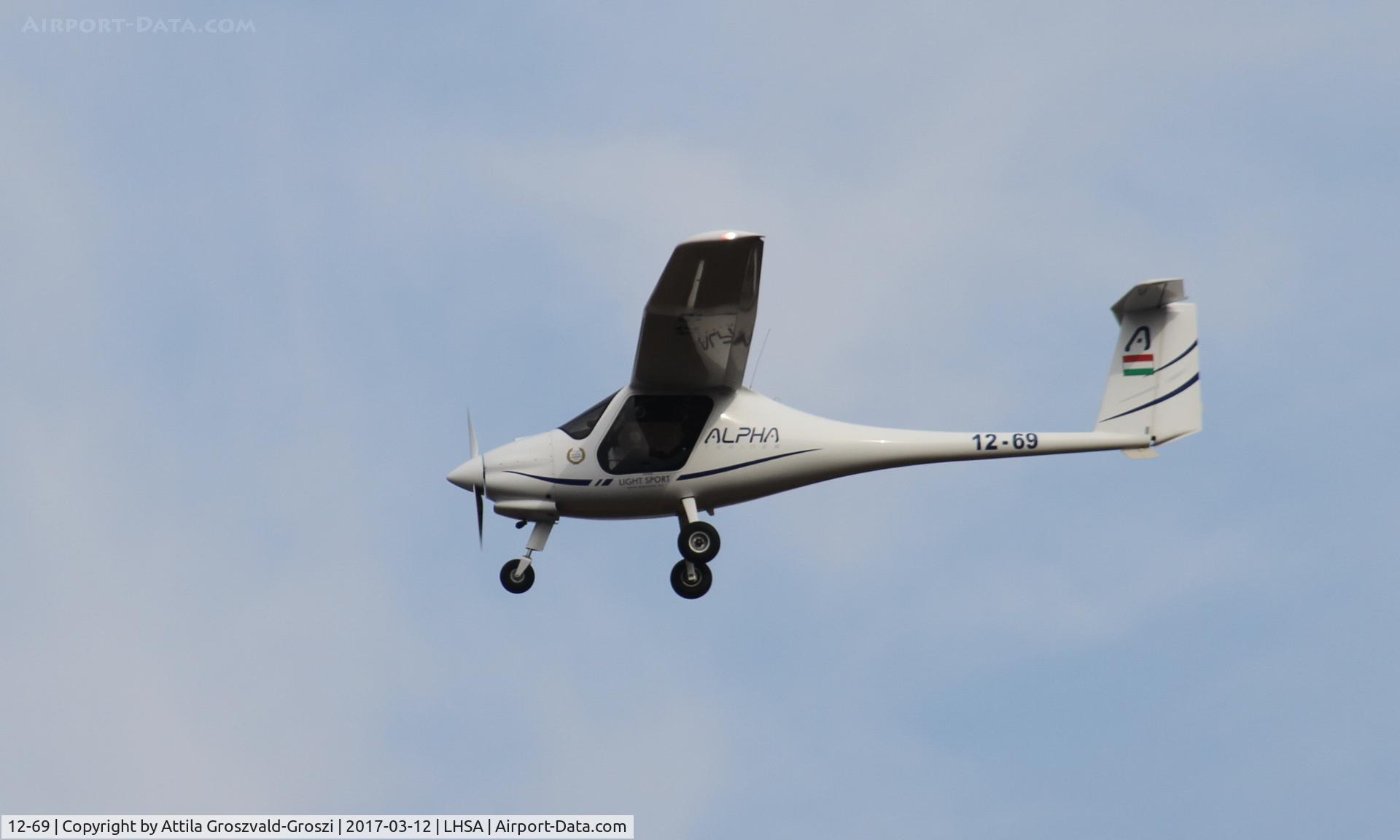 12-69, 2015 Pipistrel Alpha Trainer C/N 705 AT912, Szentkirályszabadja Airport, Hungary