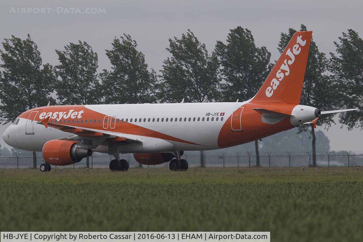 HB-JYE, 2009 Airbus A320-214 C/N 4006, Schiphol