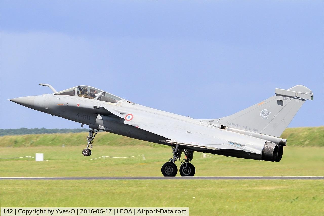 142, 2013 Dassault Rafale C C/N 142, Dassault Rafale C, Landing rwy 24, Avord Air Base 702 (LFOA) Open day 2016