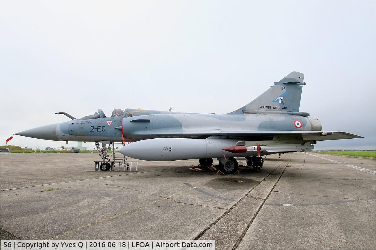 56, Dassault Mirage 2000-5F C/N 56, Dassault Mirage 2000-5F, Static display, Avord Air Base 702 (LFOA) Open day 2016