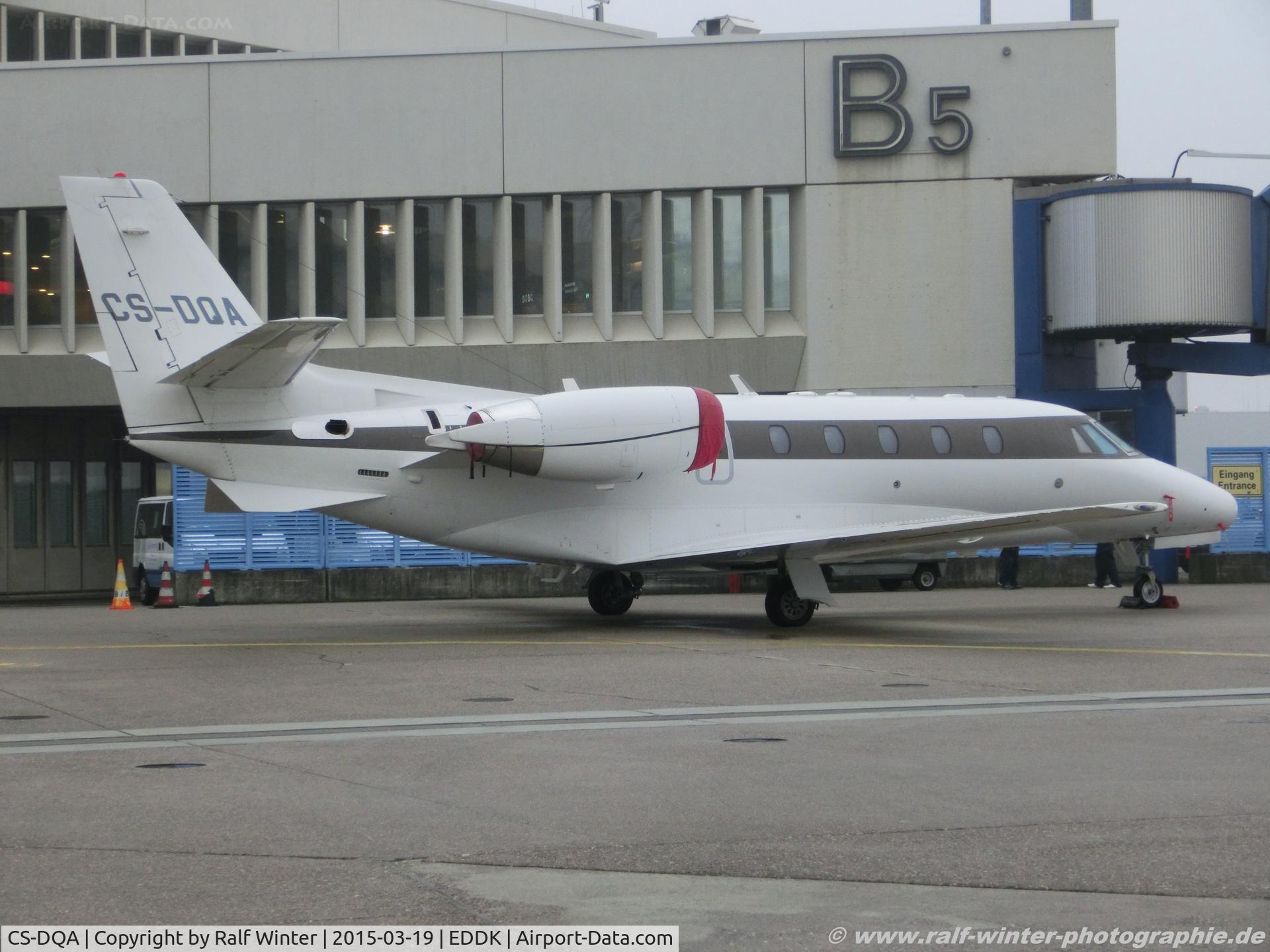 CS-DQA, 2008 Cessna 560XL Citation XLS C/N 560-5798, Cessna 560XL Citation XLS - NJE NetJets Transportes Aereos - 560-5798 - CS-DQA - 19.03.2015 - CGN