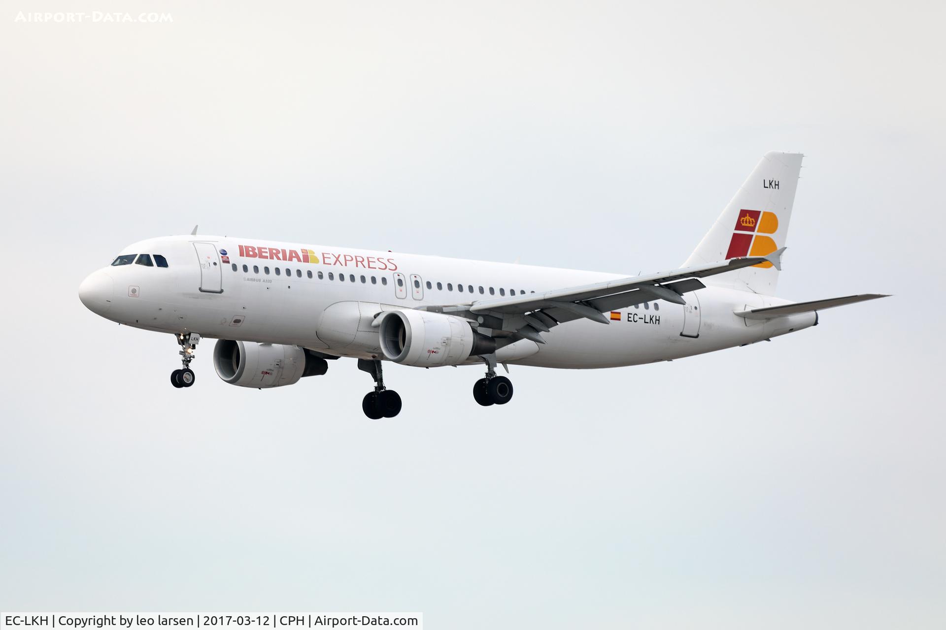 EC-LKH, 1999 Airbus A320-214 C/N 1101, Copenhagen 12.3.2017