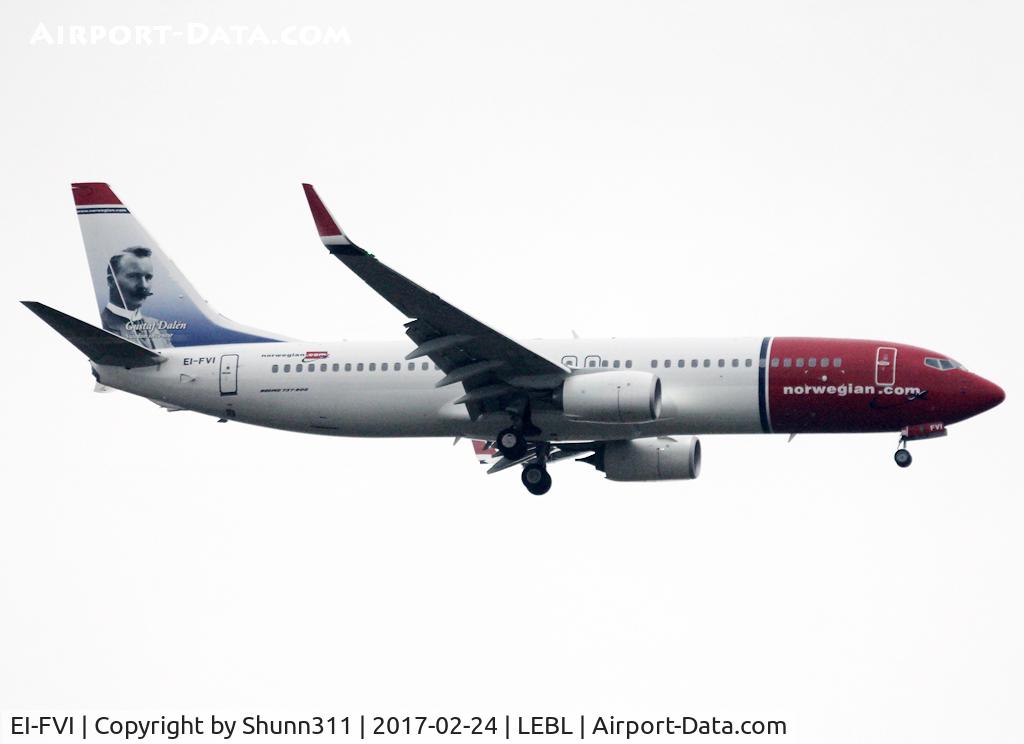 EI-FVI, 2017 Boeing 737-8JP C/N 42274, Landing rwy 07L