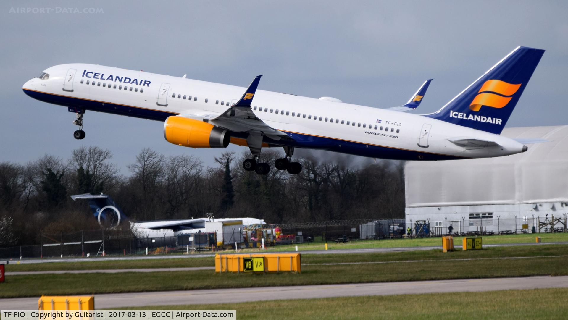 TF-FIO, 1999 Boeing 757-208 C/N 29436, At Manchester