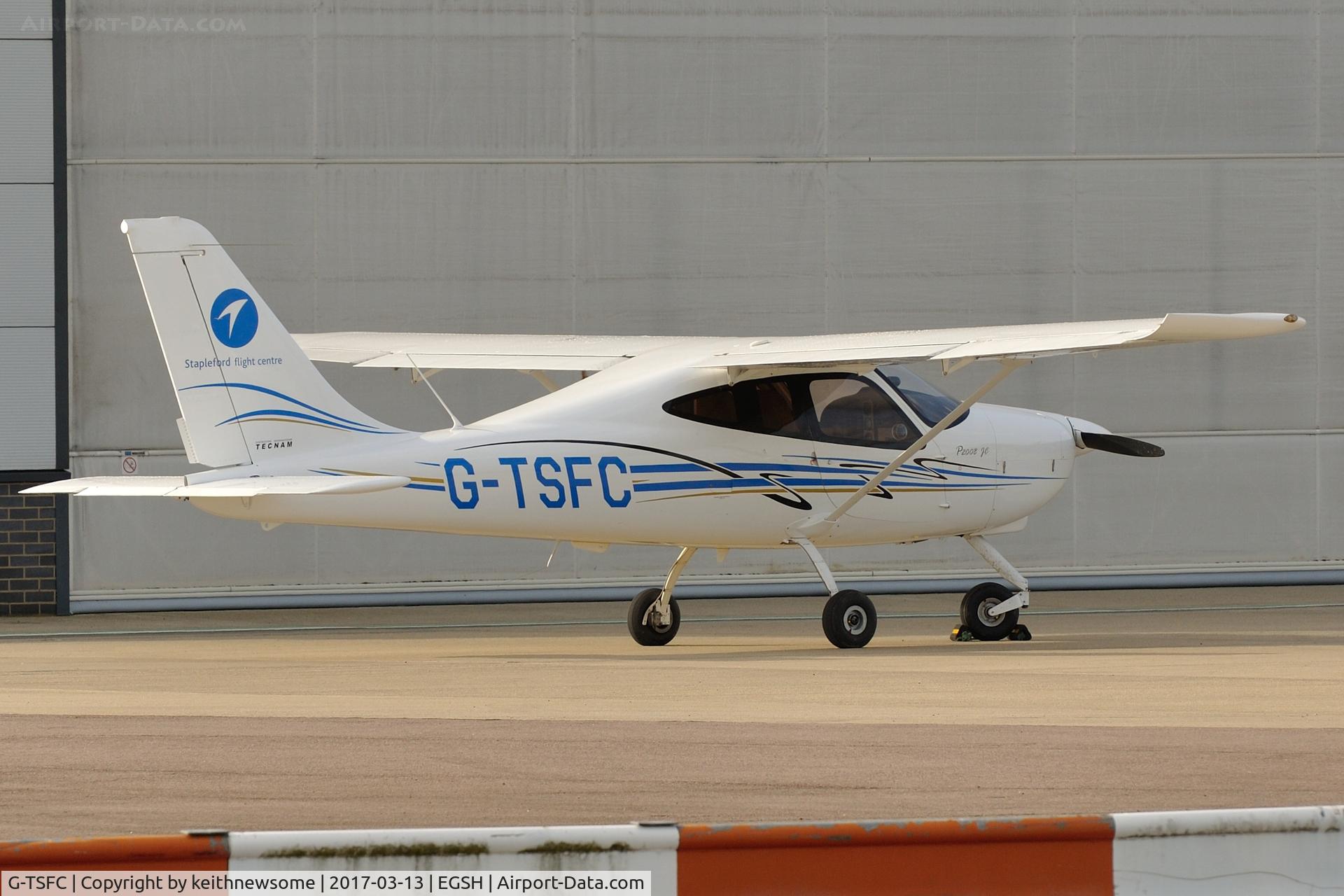 G-TSFC, 2015 Tecnam P-2008JC C/N 1047, Nice Visitor.