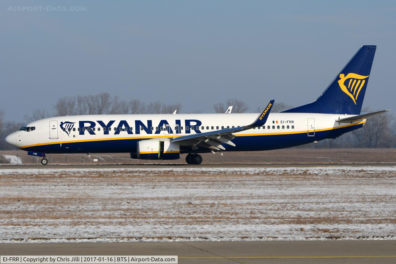 EI-FRR, 2016 Boeing 737-8AS C/N 44739, Ryanair