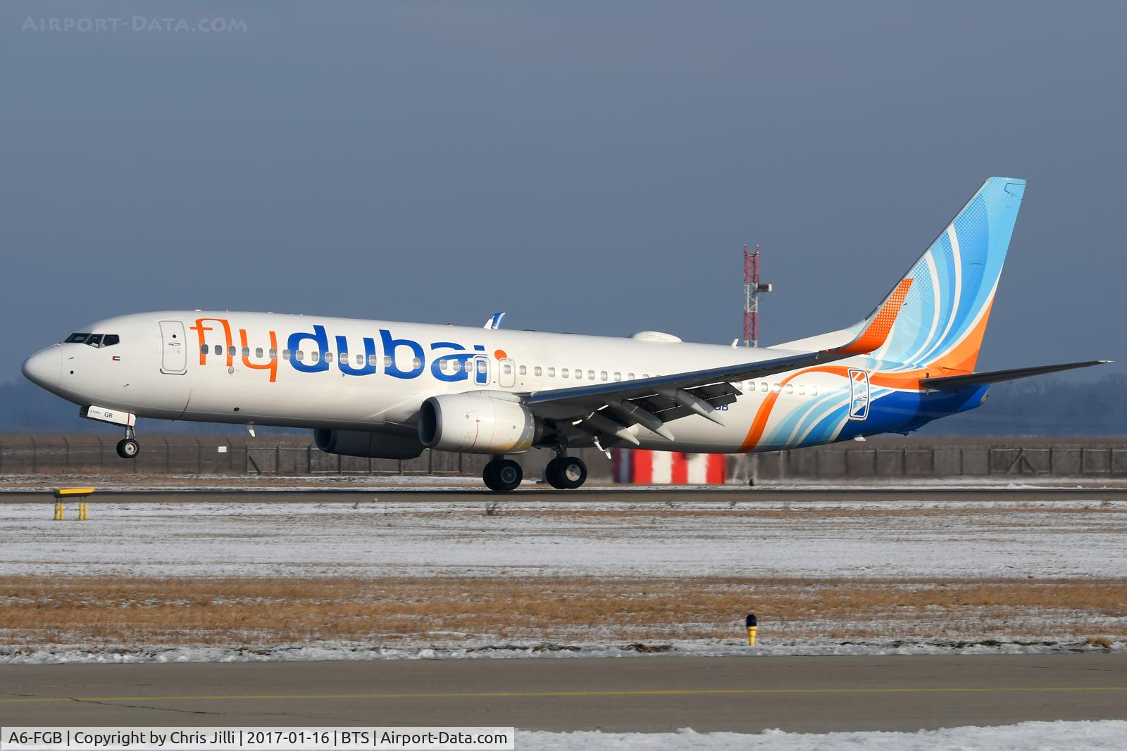A6-FGB, 2016 Boeing 737-8KN C/N 60955, FlyDubai