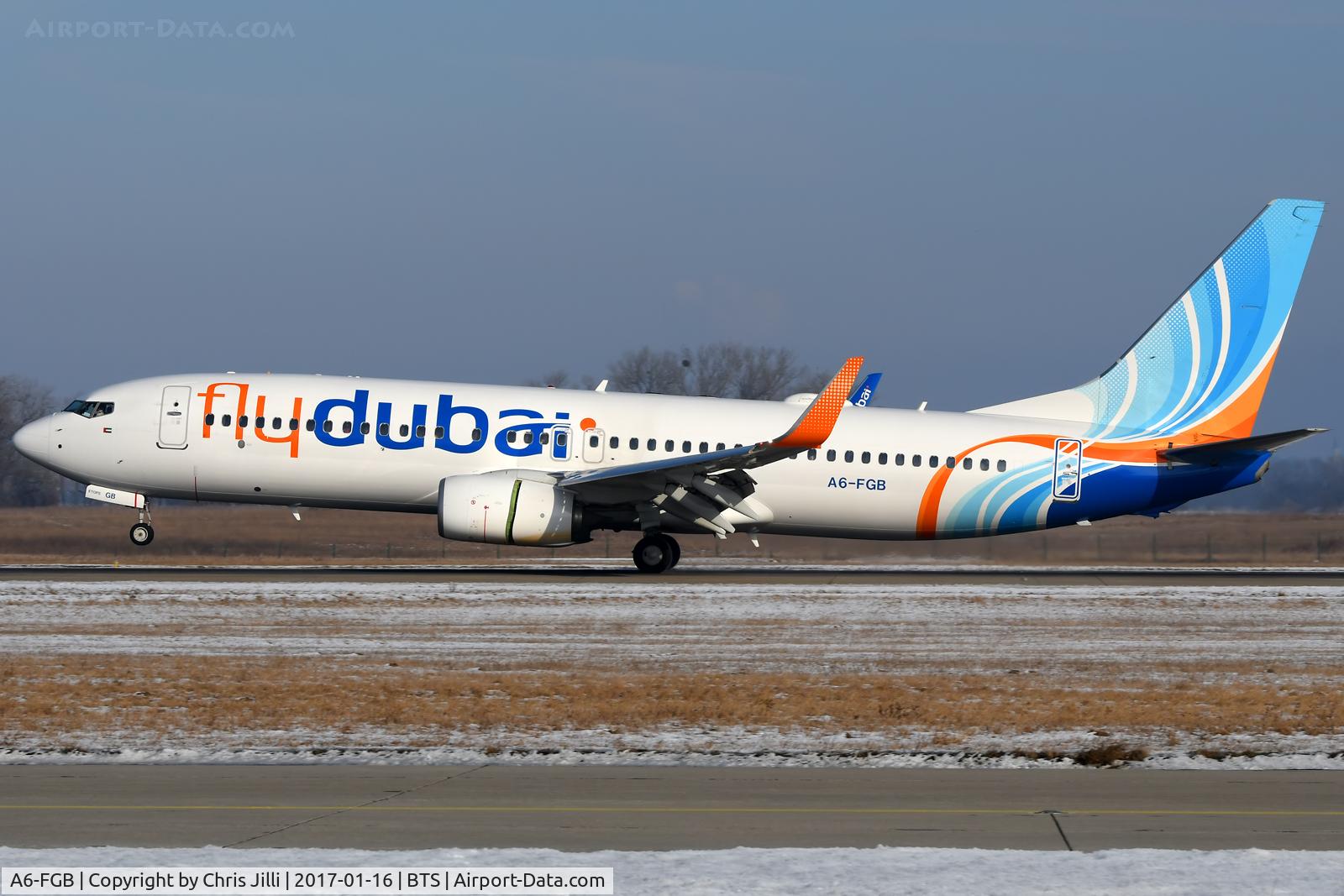 A6-FGB, 2016 Boeing 737-8KN C/N 60955, FlyDubai