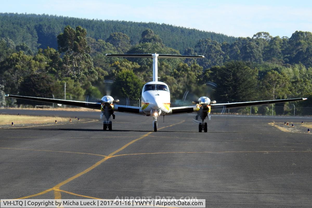 VH-LTQ, 2012 Beech B200C King Air King Air C/N BL-170, At Burnie