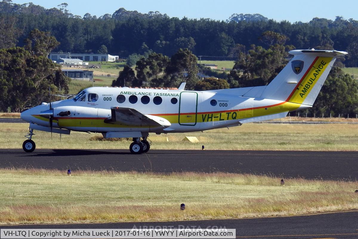 VH-LTQ, 2012 Beech B200C King Air King Air C/N BL-170, At Burnie