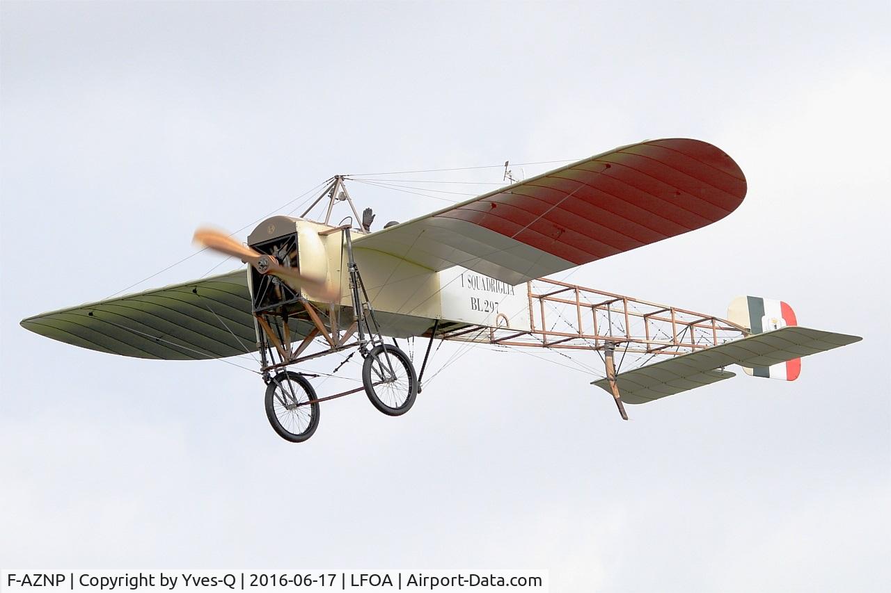 F-AZNP, 1998 Bleriot XI-2 C/N 01.98, Bleriot XI.2, On display, Avord Air Base 702 (LFOA) Open day 2016