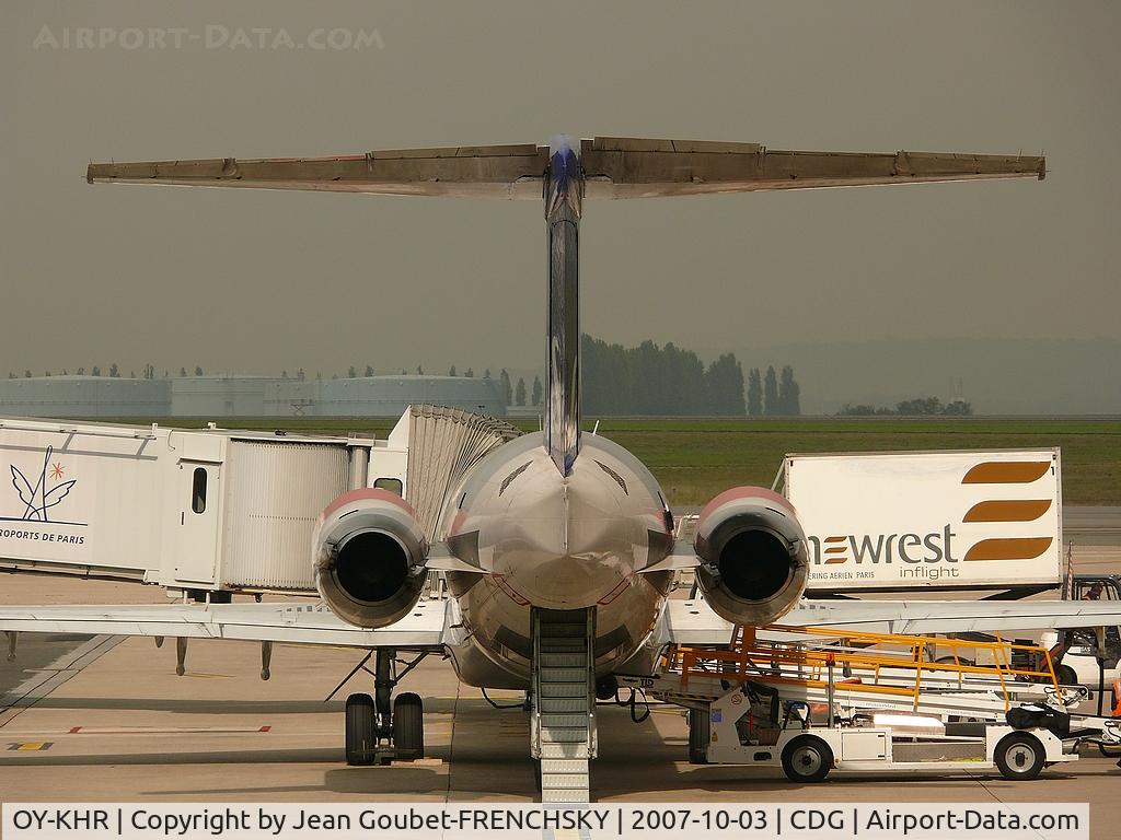 OY-KHR, 1991 McDonnell Douglas MD-81 (DC-9-81) C/N 53275, 