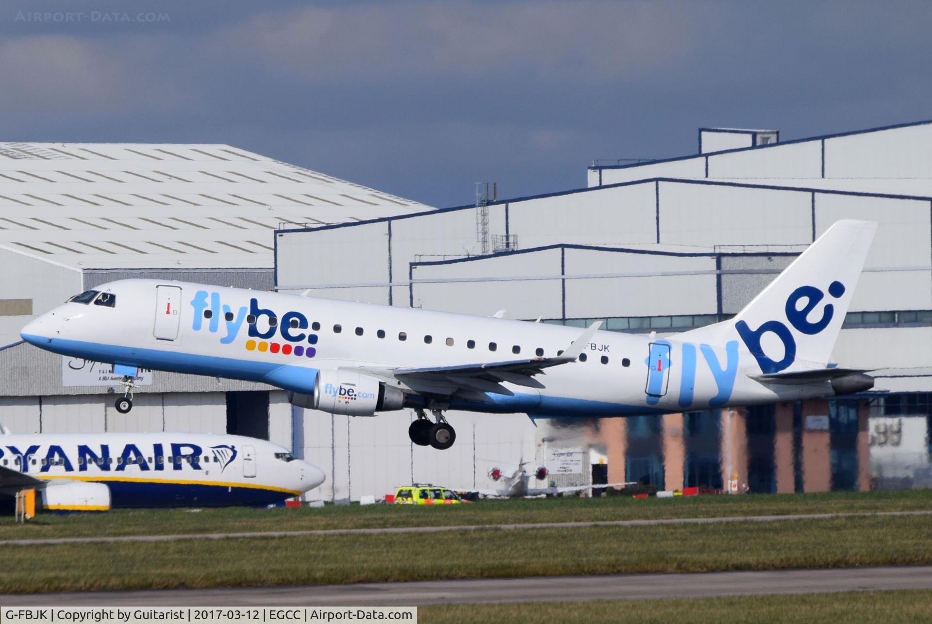 G-FBJK, 2012 Embraer 175STD (ERJ-170-200) C/N 17000359, At Manchester