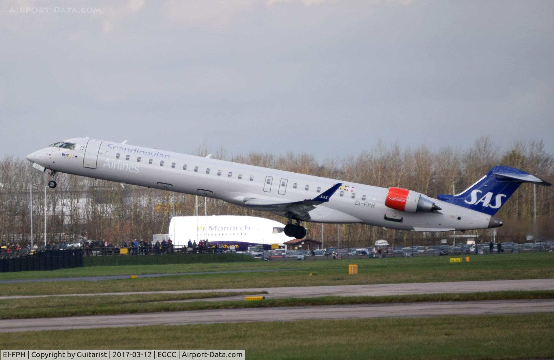 EI-FPH, 2016 Bombardier CRJ-900LR (CL-600-2D24) C/N 15409, At Manchester