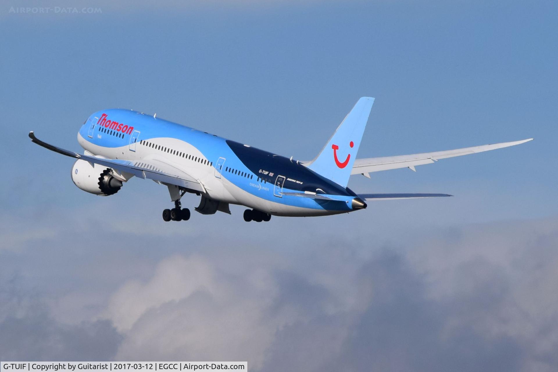 G-TUIF, 2014 Boeing 787-8 Dreamliner C/N 36428, At Manchester