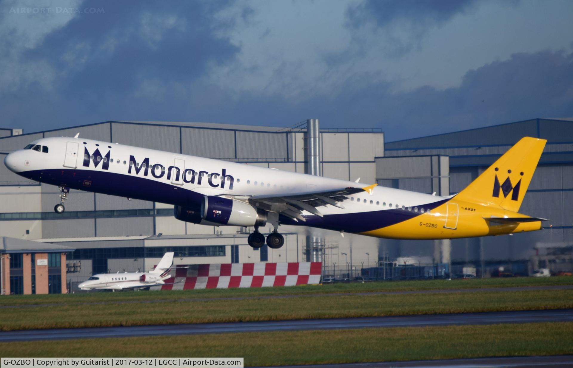 G-OZBO, 2000 Airbus A321-231 C/N 1207, At Manchester
