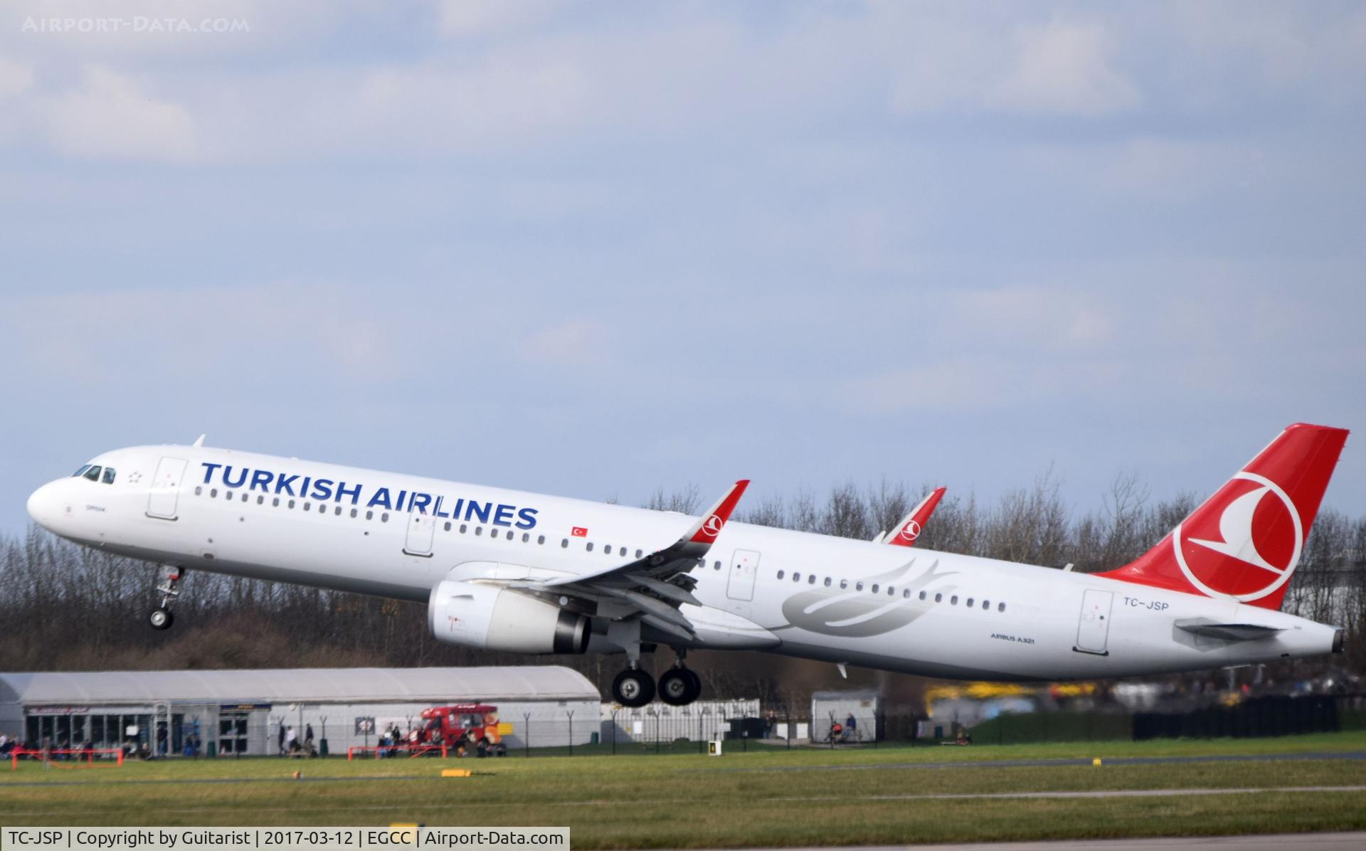 TC-JSP, 2015 Airbus A321-231 C/N 6599, At Manchester
