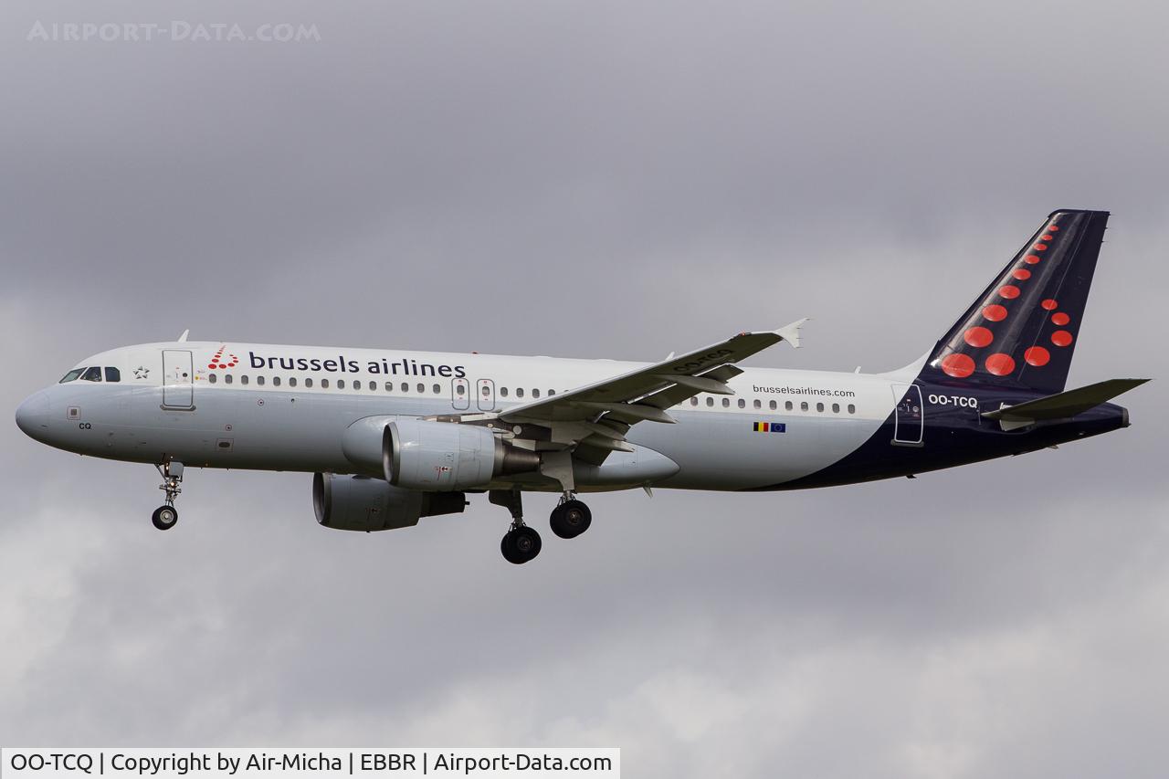 OO-TCQ, 2003 Airbus A320-214 C/N 2114, Brussels Airlines