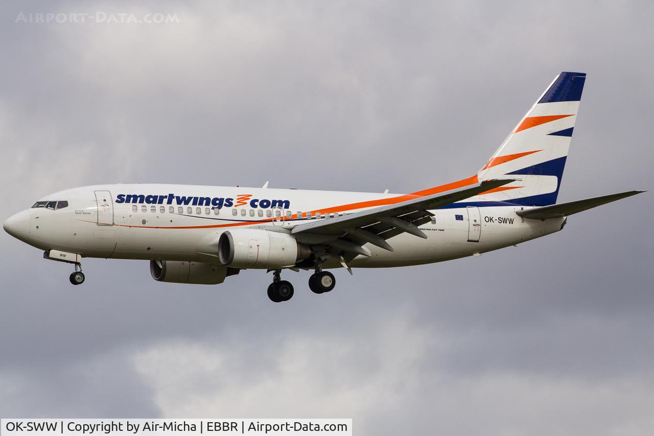 OK-SWW, 2003 Boeing 737-7Q8 C/N 28254, SmartWings