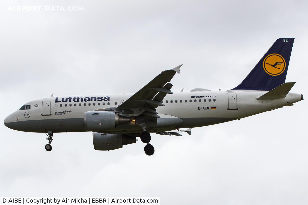 D-AIBE, 2010 Airbus A319-112 C/N 4511, Lufthansa