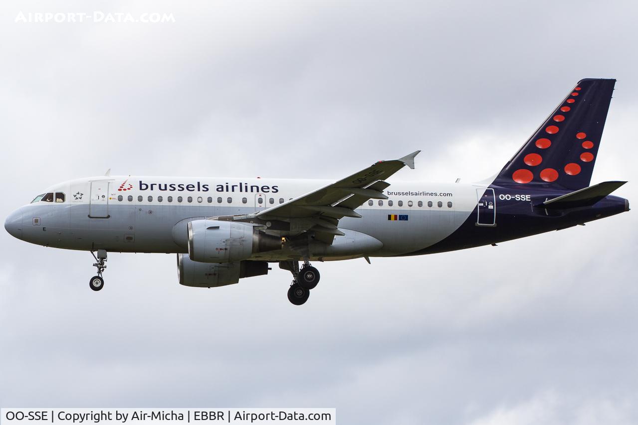 OO-SSE, 2006 Airbus A319-111 C/N 2700, Brussels Airlines