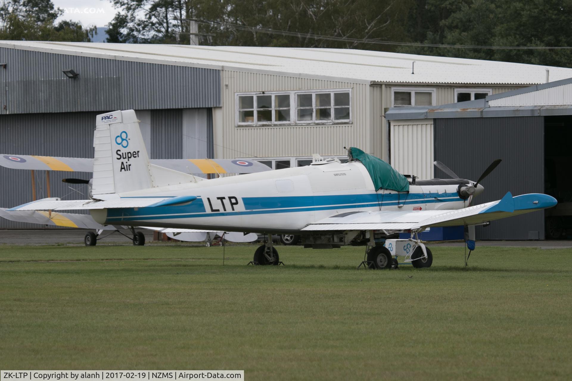 ZK-LTP, Pacific Aerospace Cresco 08-600 C/N 009, Parked at Masterton
