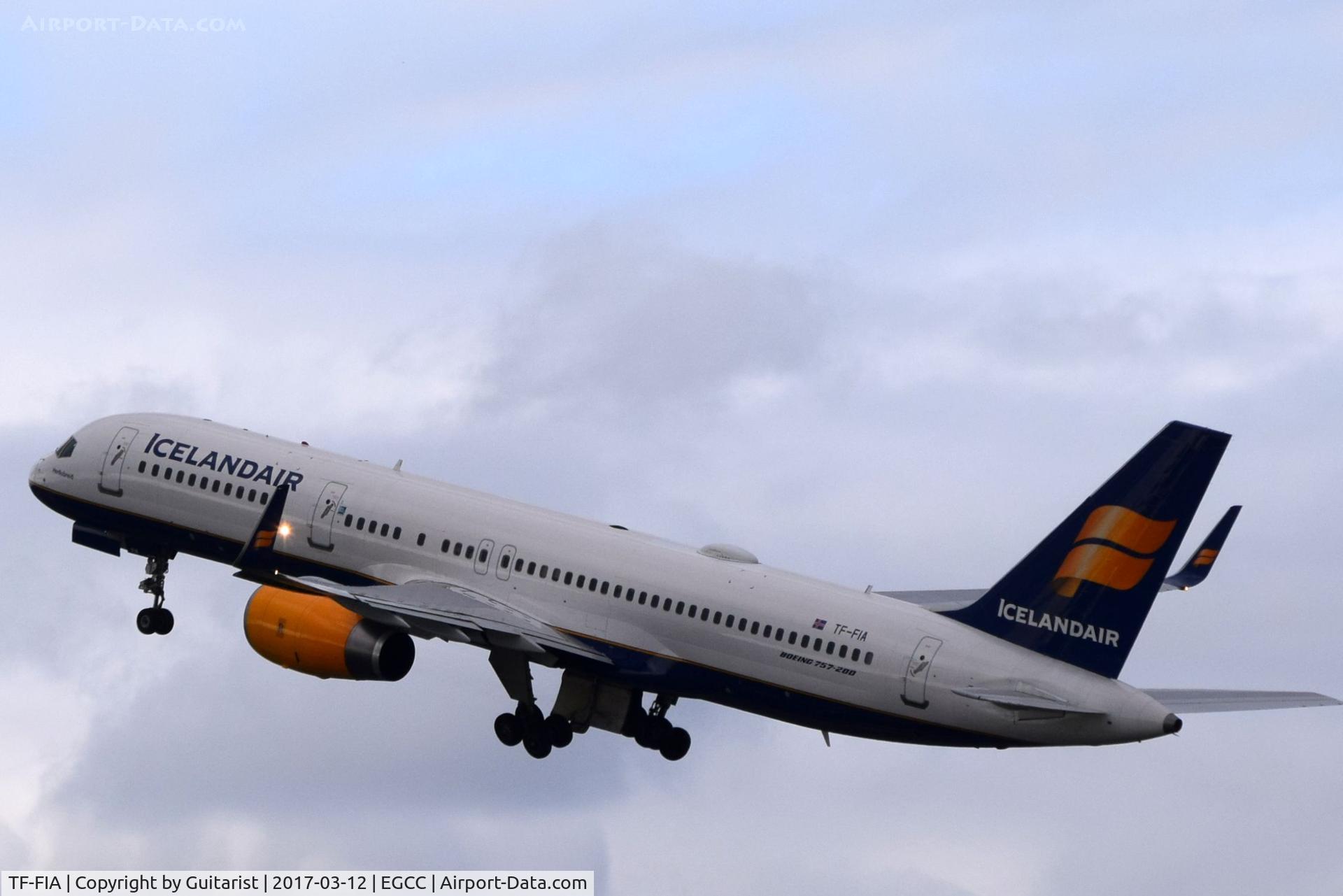TF-FIA, 2000 Boeing 757-256 C/N 29310, At Manchester