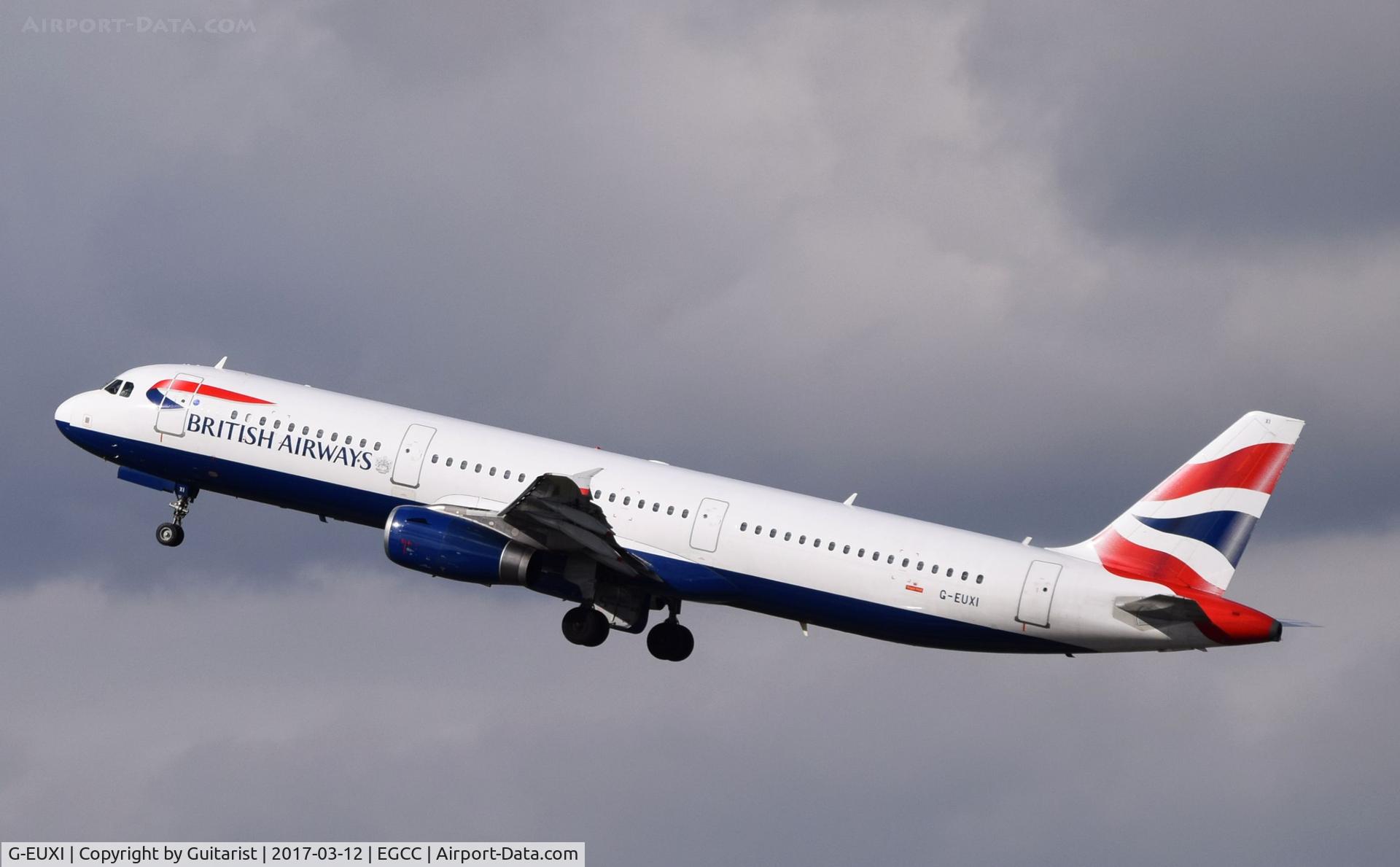 G-EUXI, 2005 Airbus A321-231 C/N 2536, At Manchester