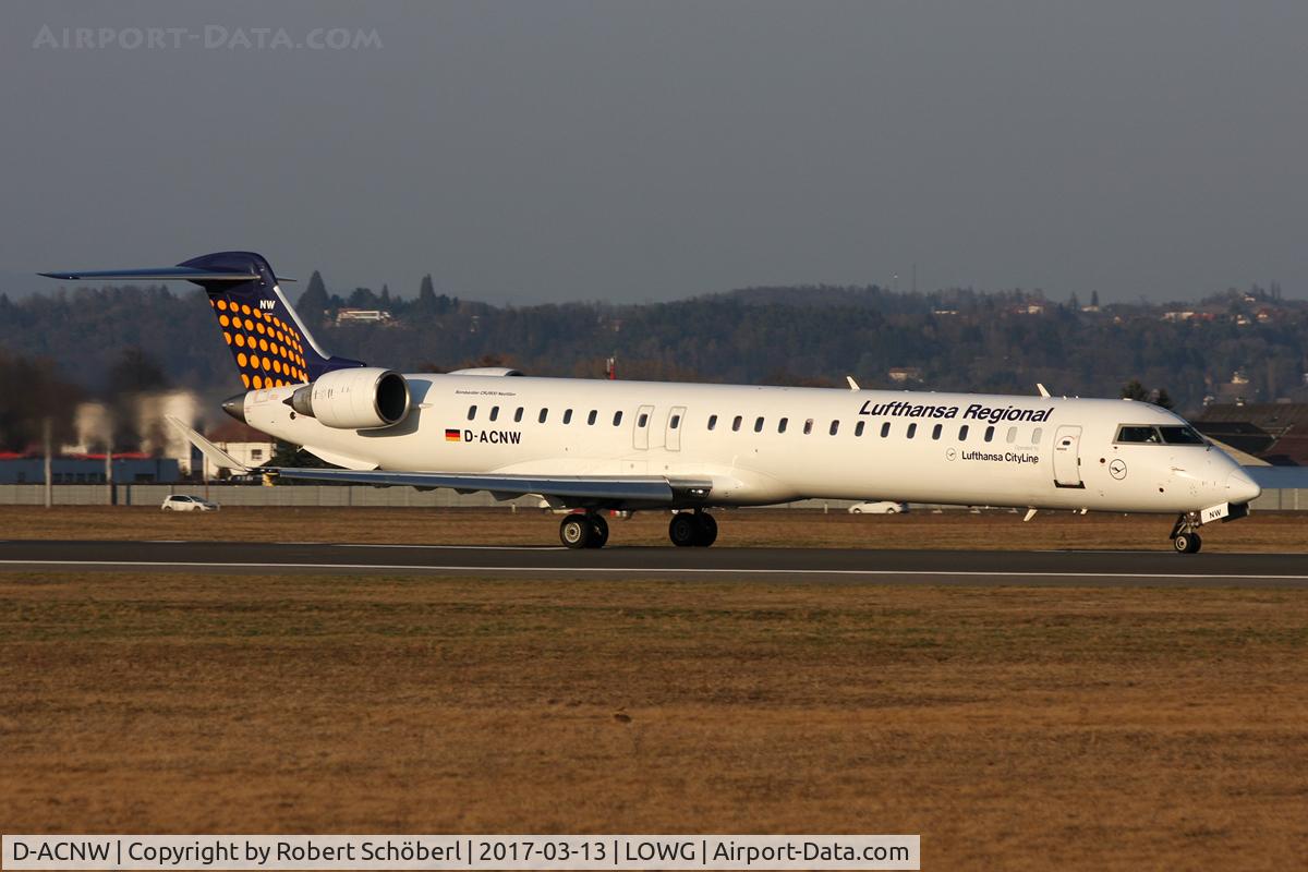 D-ACNW, 2011 Bombardier CRJ-900LR (CL-600-2D24) C/N 15269, D-ACNW @ LOWG