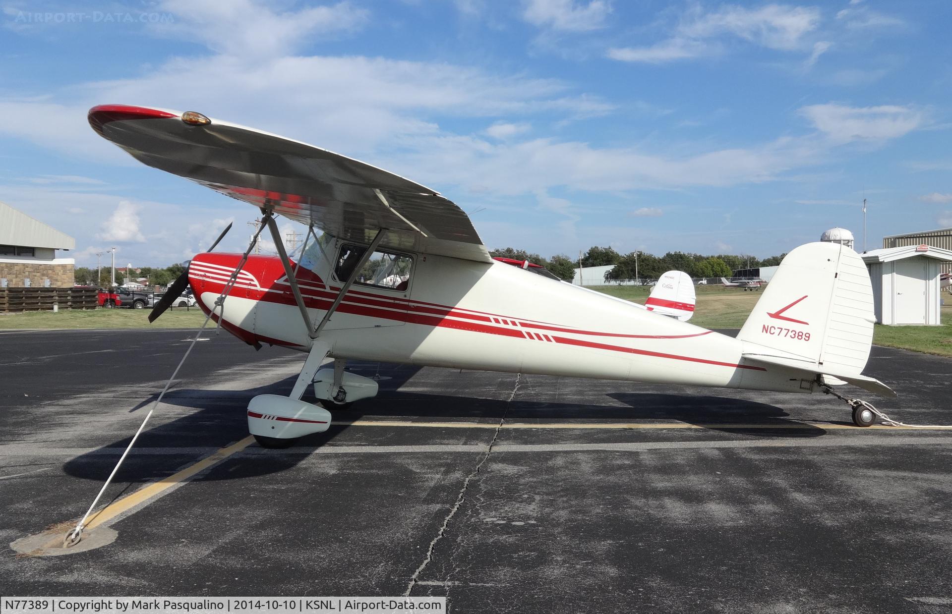 N77389, 1946 Cessna 120 C/N 11830, Cessna 120