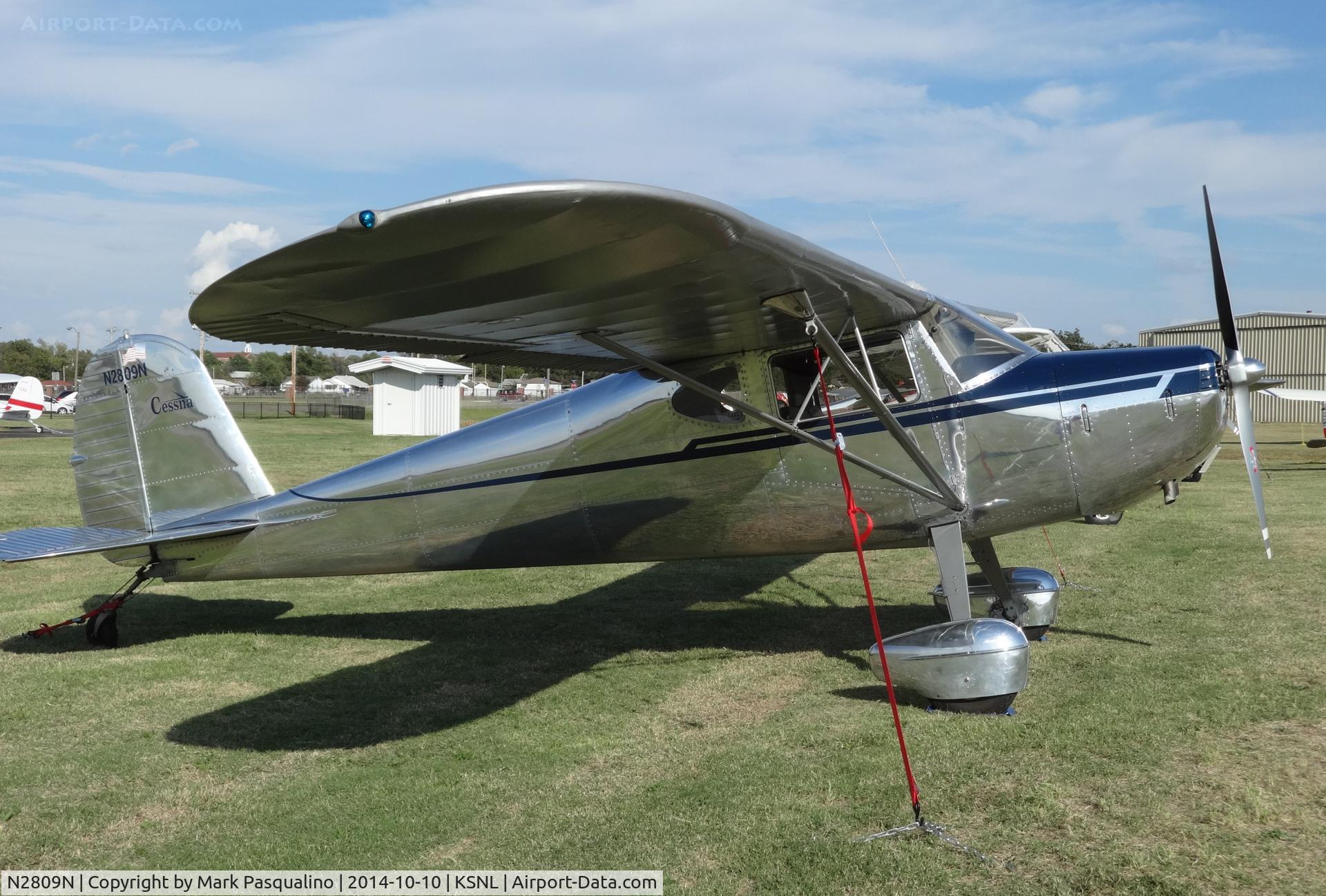 N2809N, 1947 Cessna 140 C/N 13070, Cessna 140
