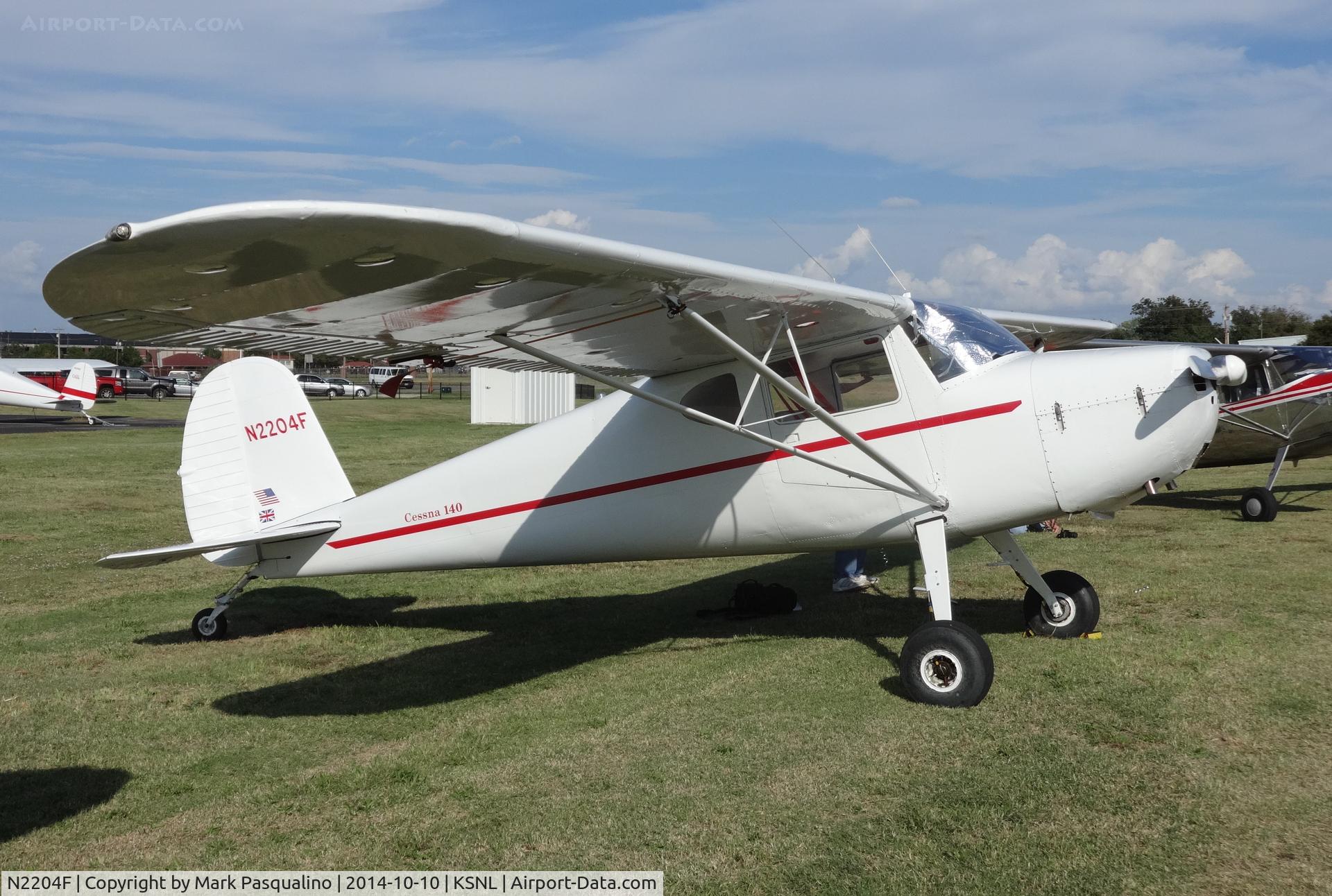 N2204F, 1948 Cessna 140 C/N 14890, Cessna 140