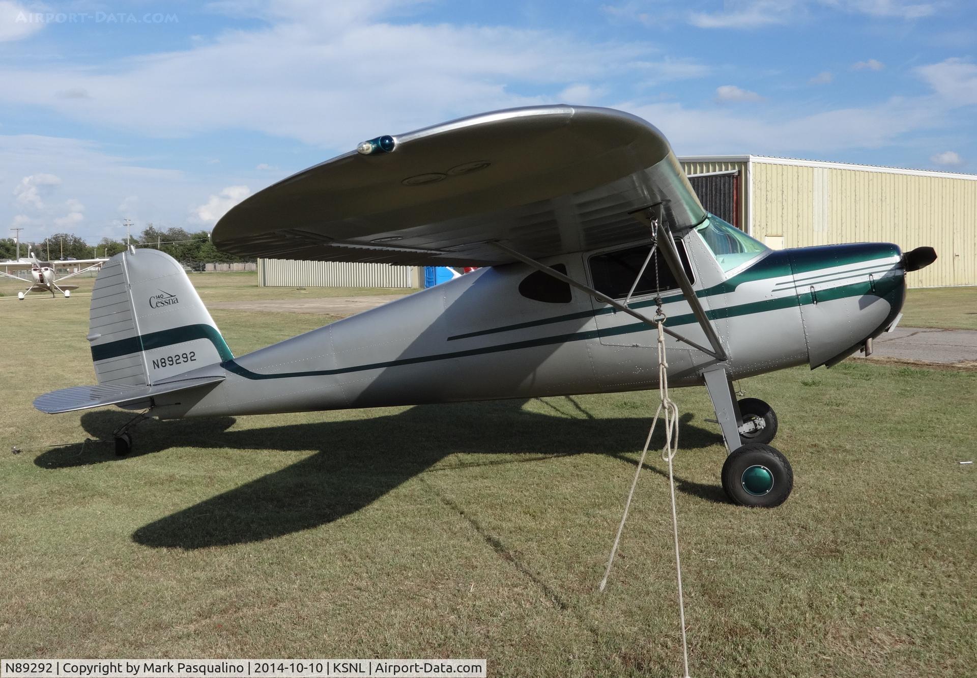 N89292, 1946 Cessna 140 C/N 8318, Cessna 140