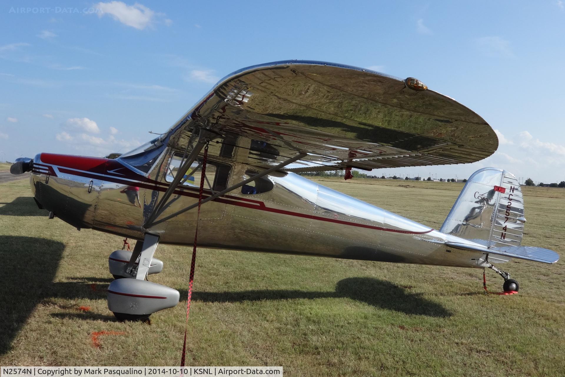 N2574N, 1947 Cessna 140 C/N 12833, Cessna 140