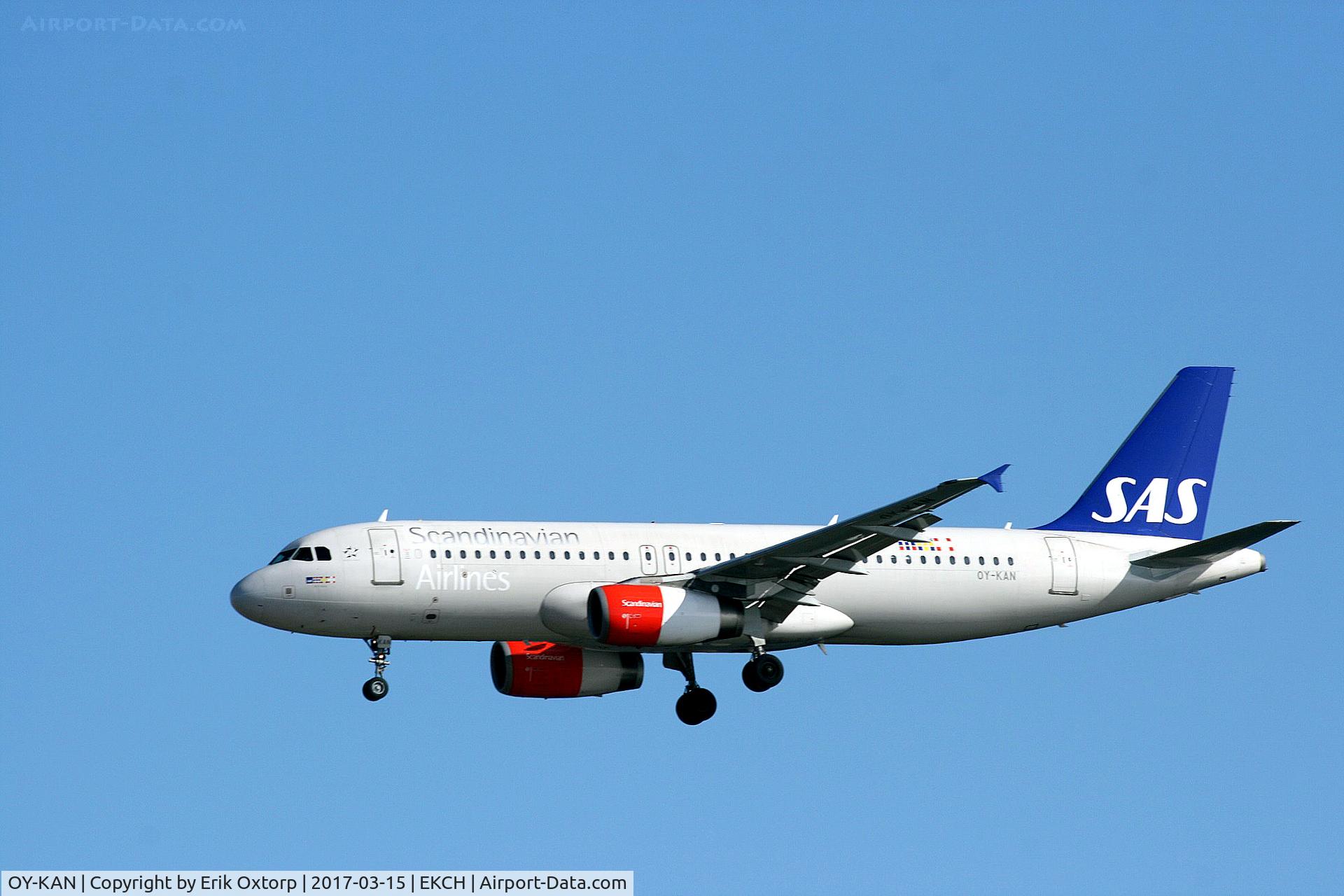 OY-KAN, 2006 Airbus A320-232 C/N 2958, OY-KAN landing rw 30