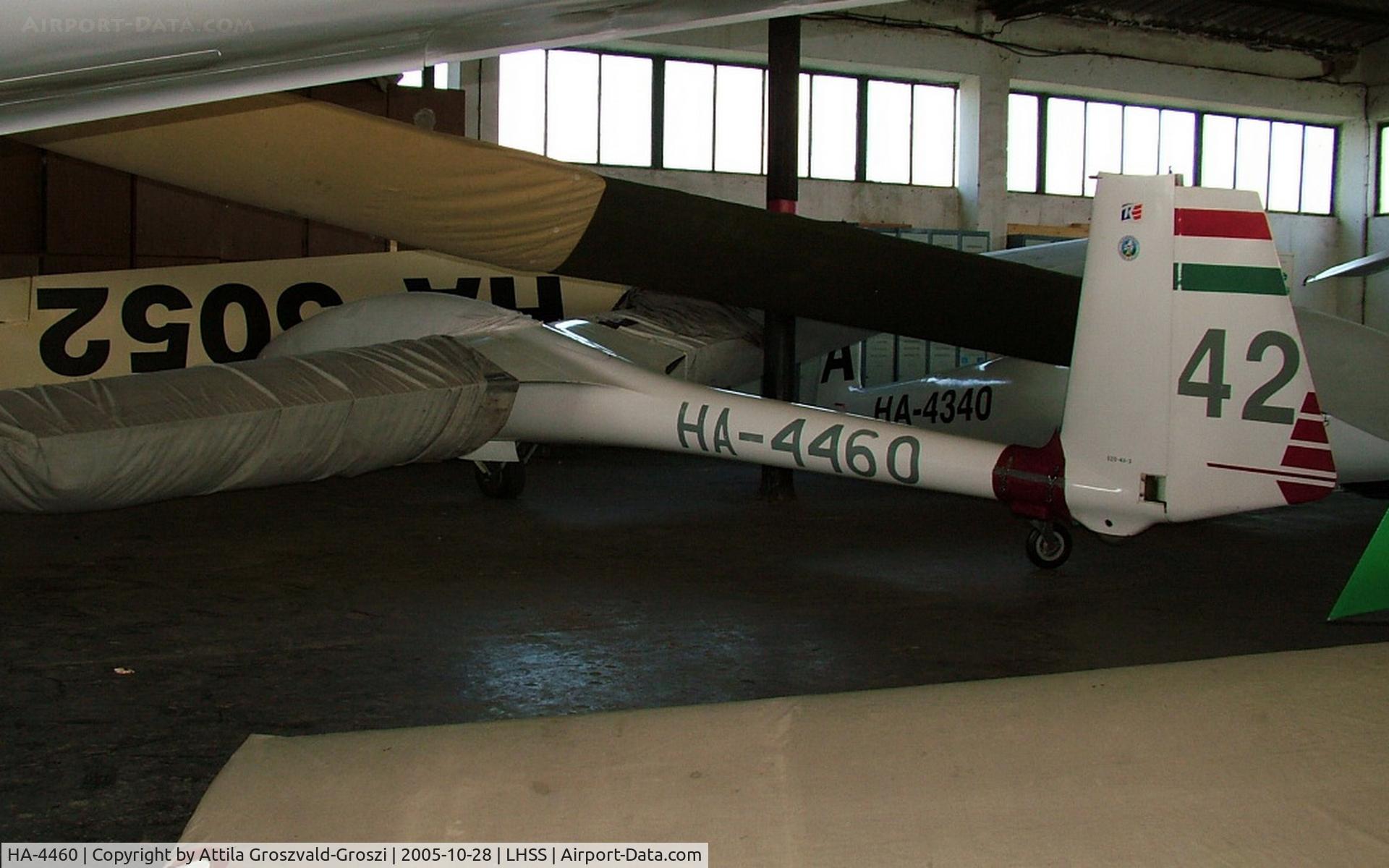 HA-4460, 1986 PZL-Bielsko SZD-48-3 Jantar Standard 3 C/N B-1571, Szolnok-Szandaszölös Airfield, Hungary