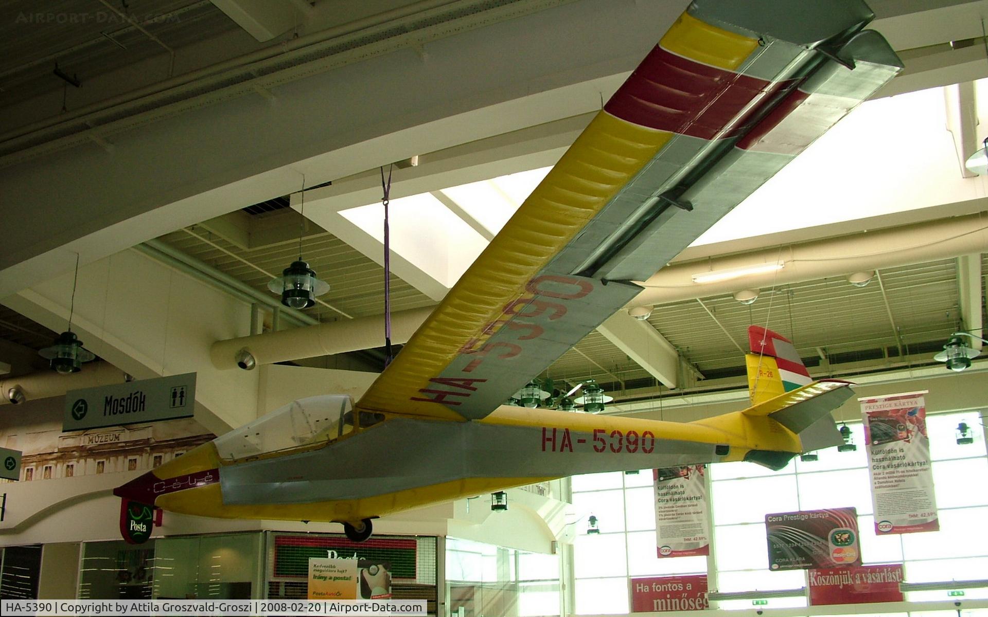 HA-5390, 1966 Rubik R-26S Góbé C/N E-1259, Szolnok Auchan shoping center, Hungary
