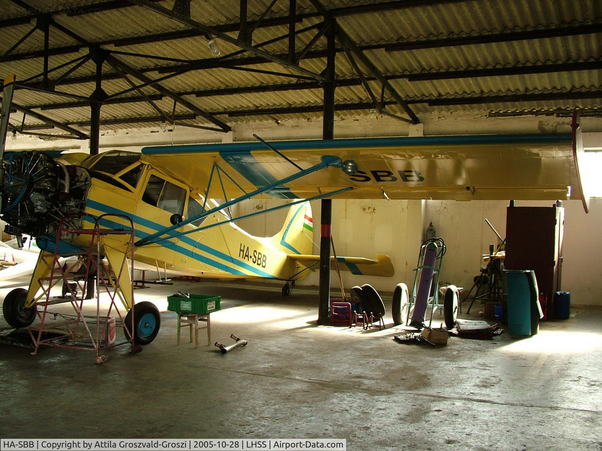 HA-SBB, 1967 PZL-Okecie PZL-101A Gawron C/N 107200, Szolnok-Szandaszölös Airfield, Hungary