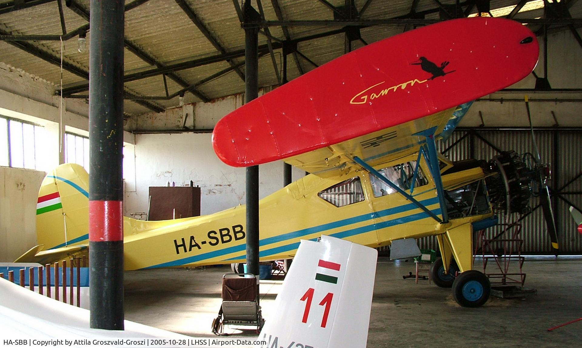 HA-SBB, 1967 PZL-Okecie PZL-101A Gawron C/N 107200, Szolnok-Szandaszölös Airfield, Hungary