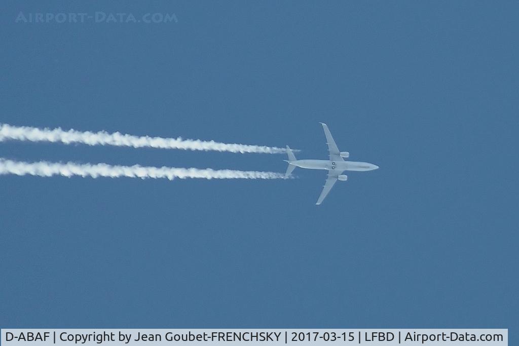 D-ABAF, 2001 Boeing 737-86J C/N 30878, Air Berlin AB2269 Mlaga to Berlin level 360