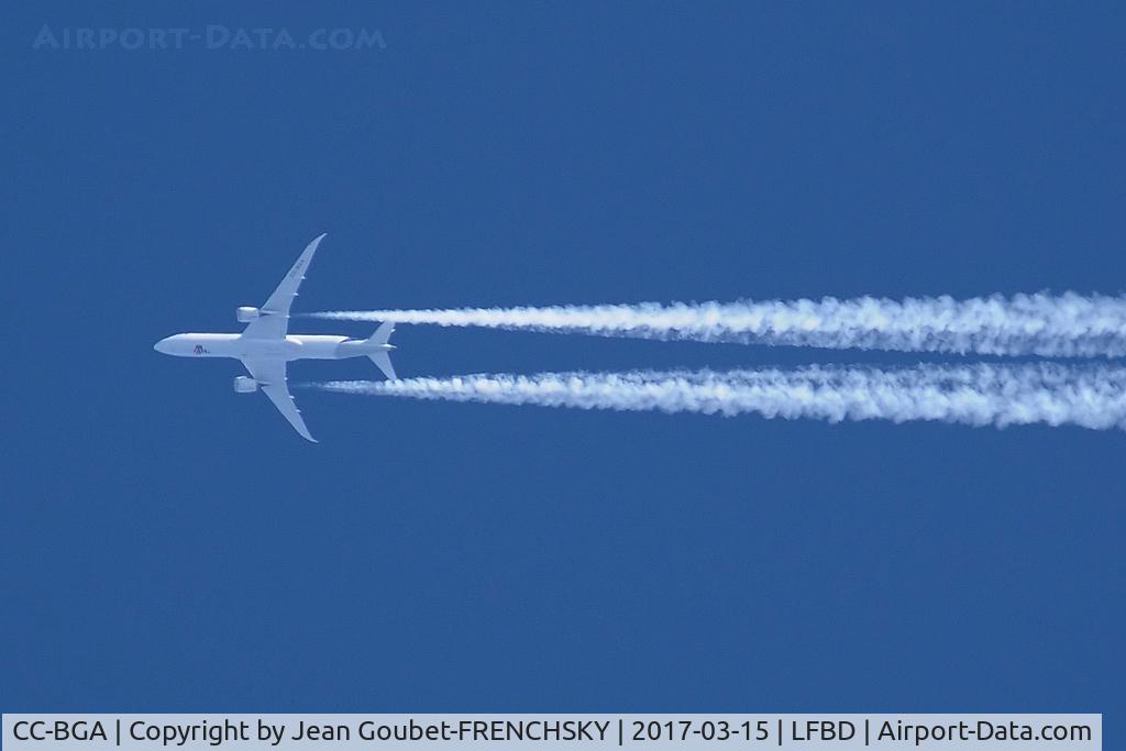 CC-BGA, 2014 Boeing 787-9 Dreamliner C/N 35317, LAN704 Madrid to Francfort