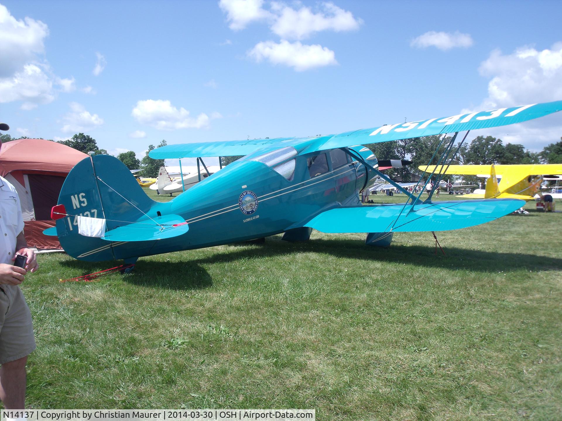 N14137, 1934 Waco YKC C/N 4223, Waco YKC