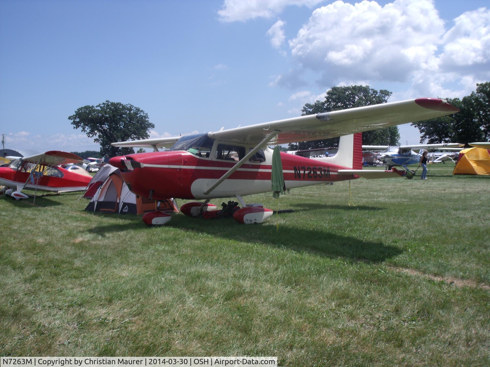 N7263M, 1958 Cessna 175 Skylark C/N 55563, Cessna 175