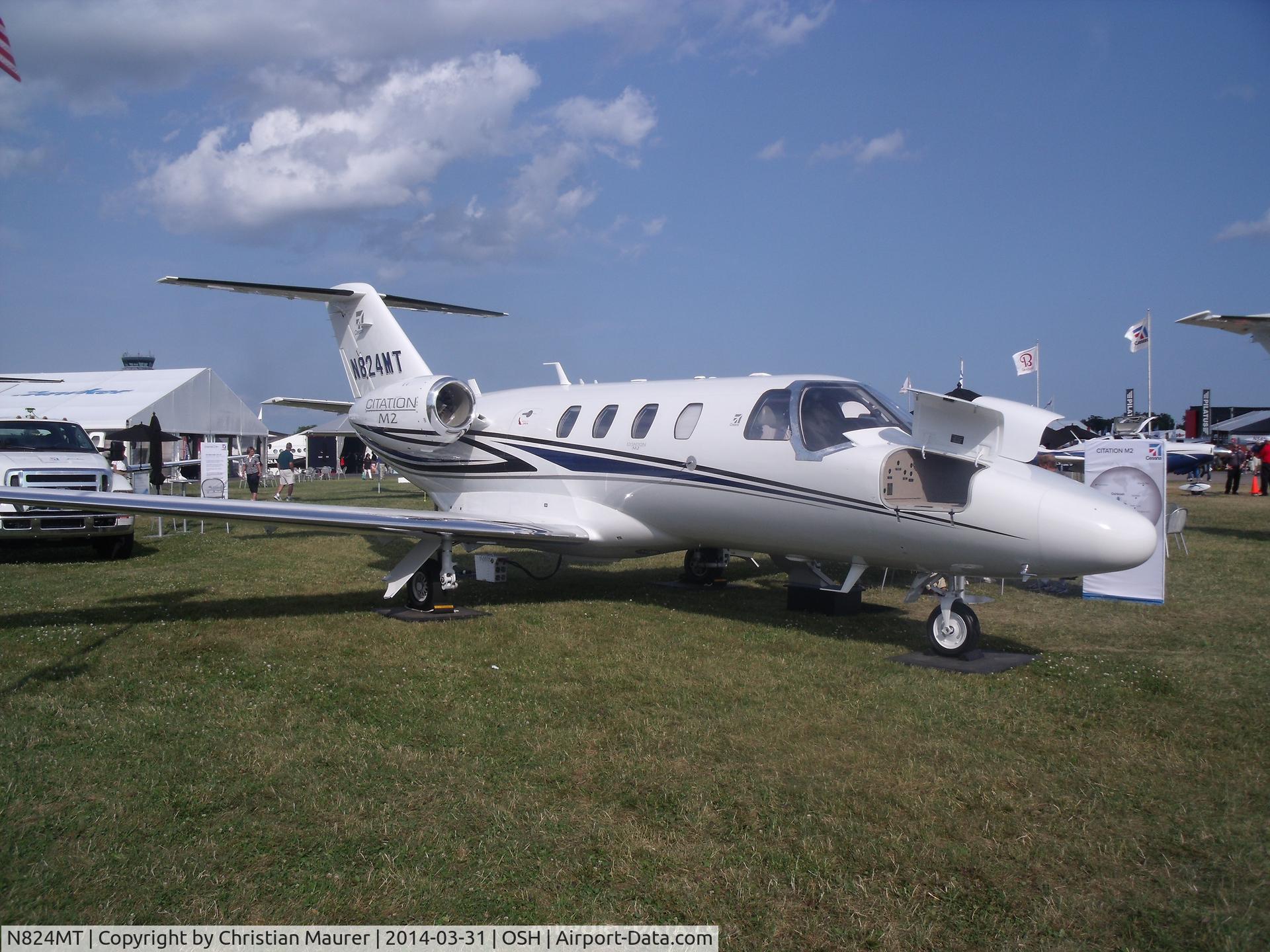 N824MT, 2014 Cessna 525 Citation M2 C/N 525-0824, 525 Mustang
