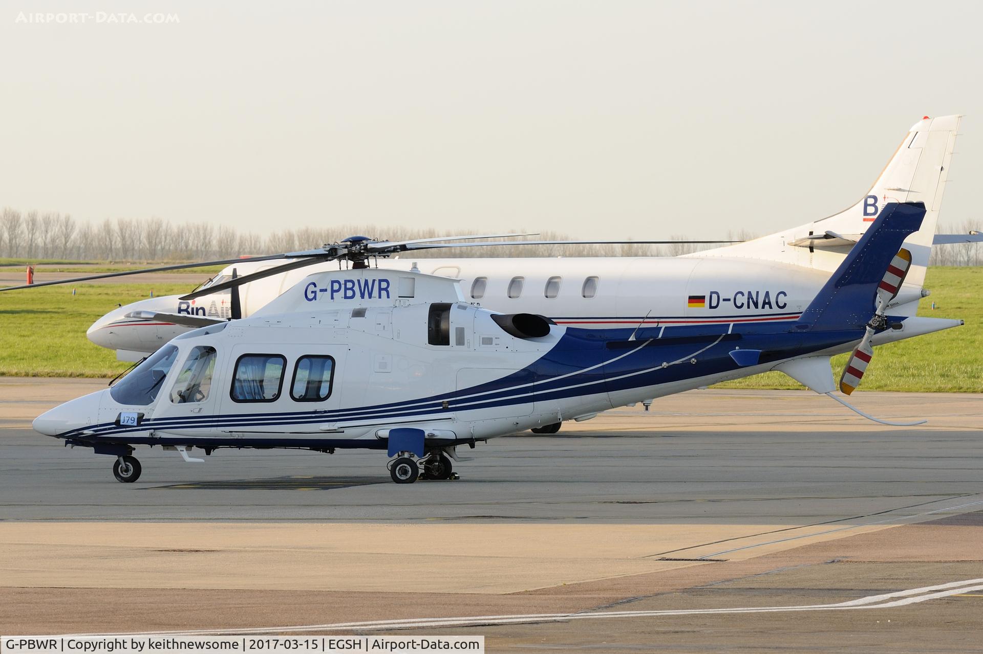 G-PBWR, 2007 Agusta A-109S Grand C/N 22050, Nice Visitor.