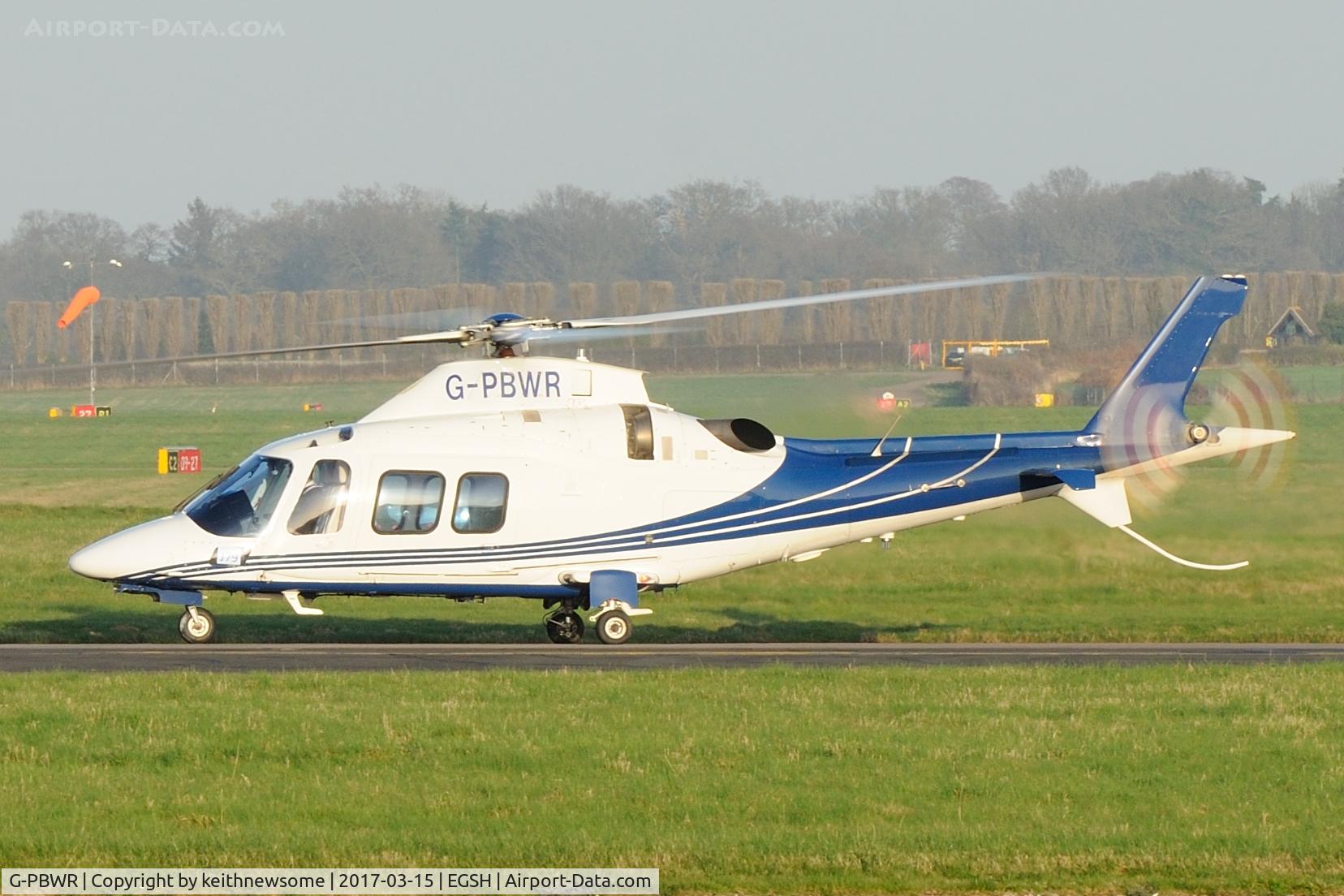 G-PBWR, 2007 Agusta A-109S Grand C/N 22050, Nice Visitor.