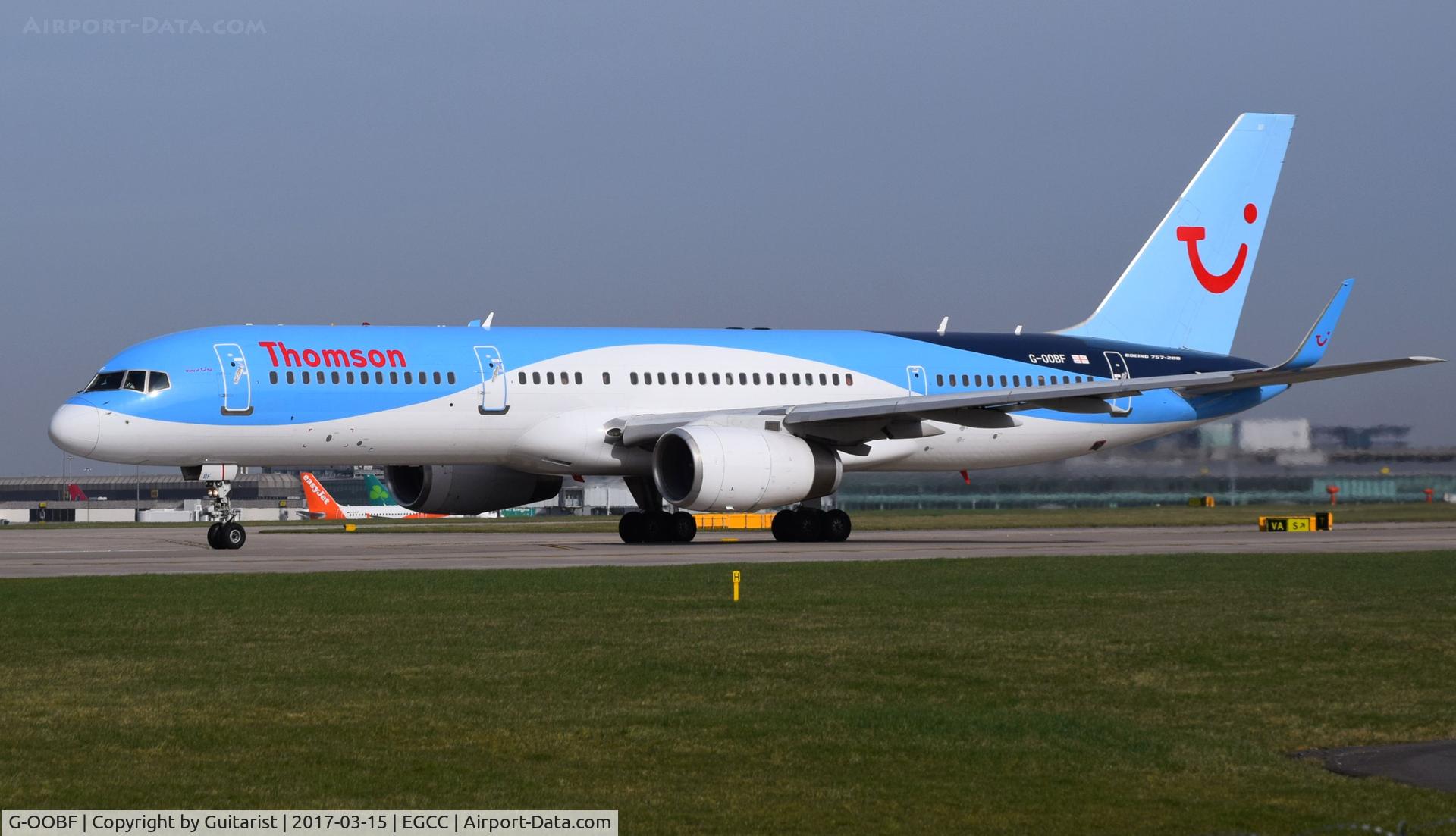G-OOBF, 2004 Boeing 757-28A C/N 33101, At Manchester